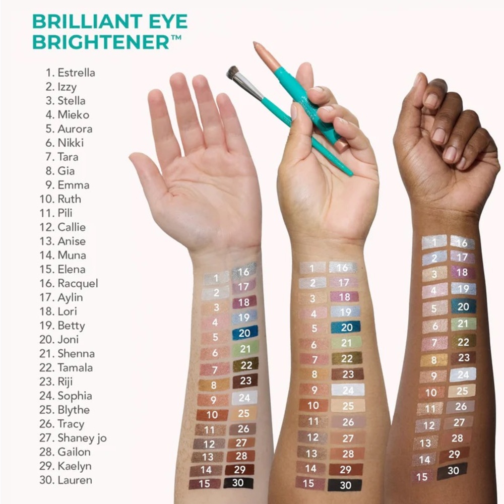 Thrive Causemetics Brilliant Eye Brightener Stick “Riji”Waterproof Eyeshadow NWT - Picture 7 of 7